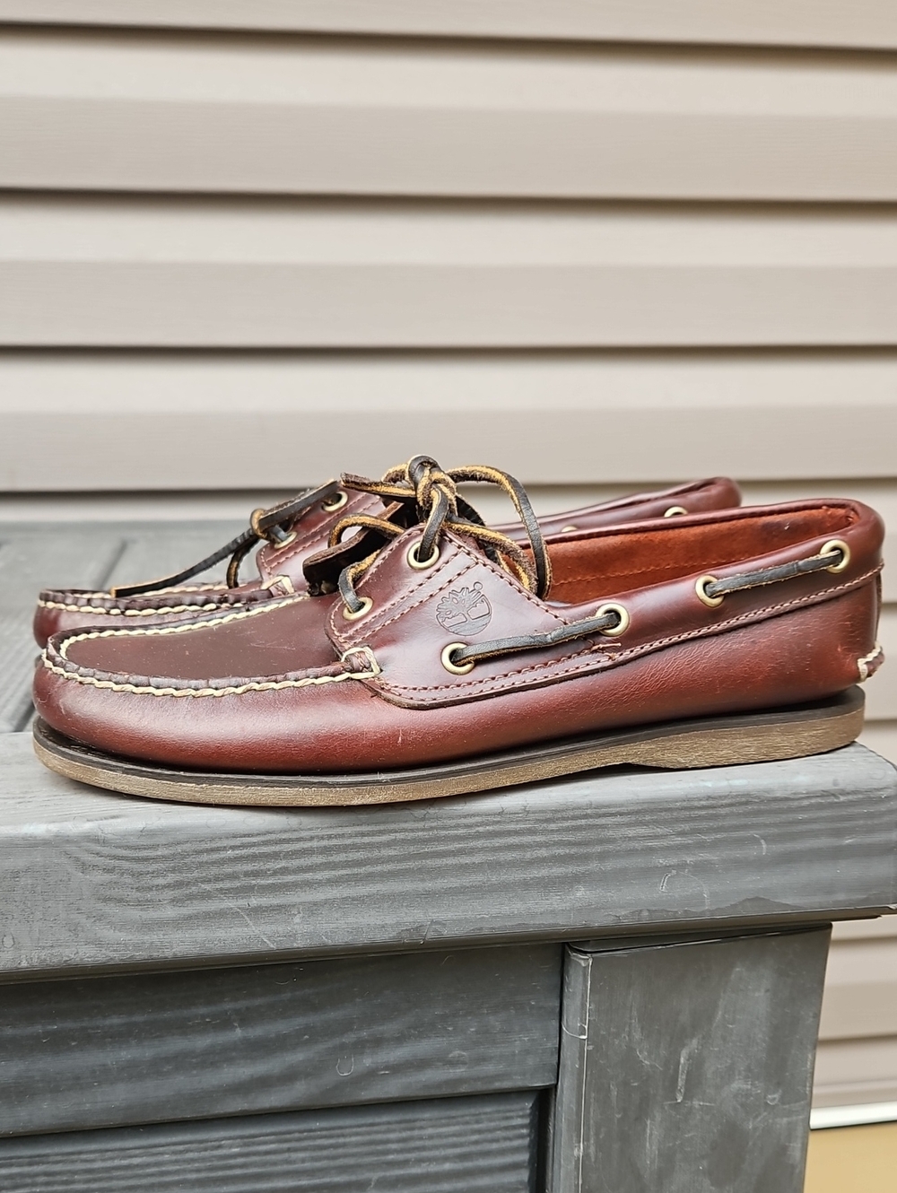 Timberland Men Leather Boat Shoes